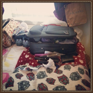 All packed and ready to go on holiday...EXCITED! 